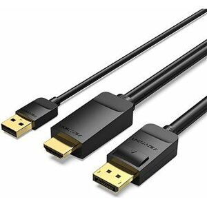 Vention HDMI to DisplayPort (DP) 4K@60Hz Cable 1.5m Black