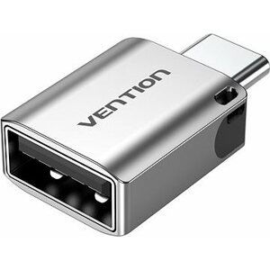 Vention USB-C (M) to USB 3.0 (F) OTG Adaptér Gray Aluminum Alloy Type