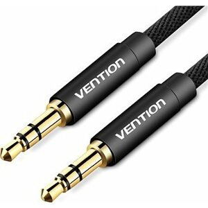 Vention Fabric Braided 3,5 mm Jack Male to Male Audio Cable 0,5 m Black Metal Type