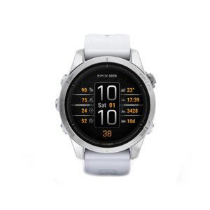 Garmin epix Pro (g2), 42mm, Silver, Whitestone band 010-02802-01