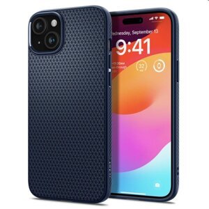 Zadný kryt Zadný kryt Spigen Liquid Air pre Apple iPhone 15, námornícka modrá ACS06791