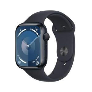 Apple Watch Series 9 GPS 41mm Silver Aluminium Case with Storm Blue Sport Band - ML MR913QCA