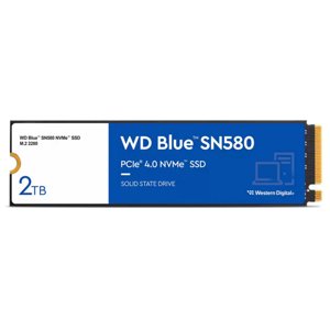 WD Blue SN580 SSD 2TB M.2 NVMe Gen4 41504150 MBps WDS200T3B0E