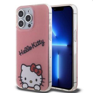 Zadný kryt Hello Kitty IML Daydreaming Logo pre Apple iPhone 13 Pro, ružové 57983116919