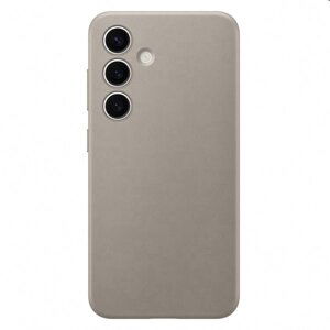 Puzdro Leather Cover pre Samsung S24, taupe GP-FPS921HCAAW