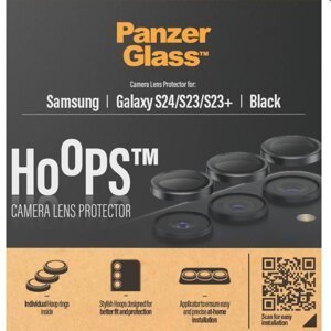 PanzerGlass Ochranný kryt objektívu fotoaparátu Hoops pre Samsung Galaxy S24S23S23 Plus 1207