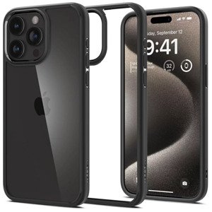 Puzdro Spigen Ultra Hybrid pre Apple iPhone 15 Pro, čierne ACS06713