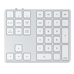 Satechi numerická klávesnica Bluetooth Extended Keypad, strieborná ST-XLABKS