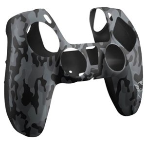 Trust GXT 748 Silikónové puzdro na ovládač pre PS5, black camo 24172