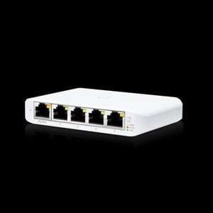 Ubiquiti UniFi switch USW-Flex-mini  5x1000Mbps  power over PoE  indooroutdoor USW-Flex-mini