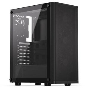 ENDORFY case Ventum 200 Air 4x120mm PWM fan  2xUSB  tvrdené sklo  čierna EY2A002