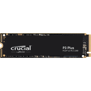 Crucial SSD P3 Plus 1TB M.2 NVMe Gen4 50003600 MBps CT1000P3PSSD8