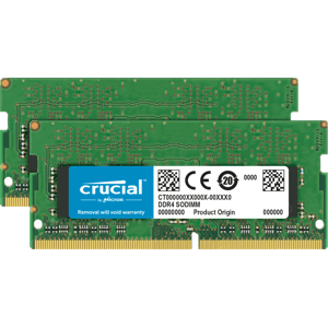 Crucial 64GB SODIMM kit DDR4 3200 CL22 CT2K32G4SFD832A