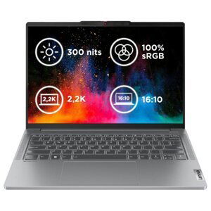 Lenovo IdeaPad 5 Pro 14ARP8, AMD Ryzen7 7735HS, 16 GB1 TB-SSD, 14" 2,8 K IPS, AG Radeon680M, Win11Home, Arctic Grey 83AN0008CK