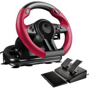 Speedlink Trailblazer Racing Wheel for PS4Xbox OnePS3PC, black, použitý, záruka 12 mesiacov SL-450500-BK
