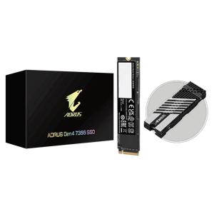 Gigabyte AORUS 7300 SSD 1TB M.2 NVMe Gen4 (PS5 Ready) 73006000 MBps AG4731TB