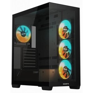 GIGABYTE case C500 PANORAMIC STEALTH, ATX, Mid Tower, black GB-C500P ST
