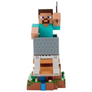 Cable Guy Steve clamping bracket (Minecraft)