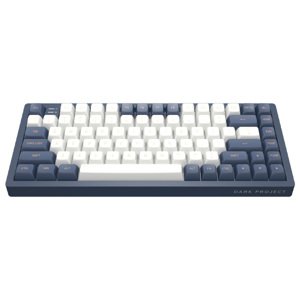Dark Project One 83 IvoryNavy Blue mechanická klávesnica DPP83_GSH_NAVY_ANSI_EN