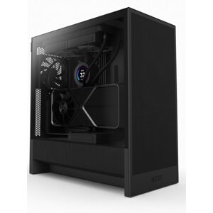 NZXT case H5 Flow  2x120 mm fan  mesh  Black CC-H52FB-01