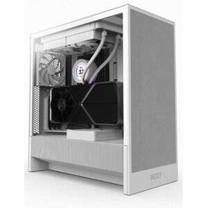 NZXT case H5 Flow  2x120 mm fan  mesh  White CC-H52FW-01