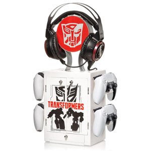 Transformers Multifunkčná herná skrinka so stojanom na hry a na ovládače