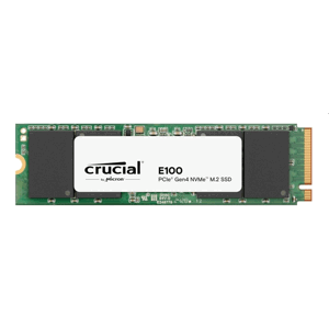 Crucial SSD E100 480GB M.2 NVMe Gen4 45002500 MBps CT480E100SSD8