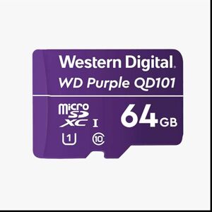 WD Purple SC QD101 64GB Ultra Endurance microSDXC Card WDD064G1P0C