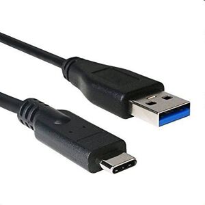 Kábel C-TECH USB 3.0 AM na Type-C kábel (AMCM), 2m, čierny CB-USB3C-20B
