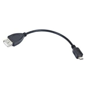Kábel CABLEXPERT USB AFmicro BM, OTG, 15cm, pre tablety a smartphone A-OTG-AFBM-03