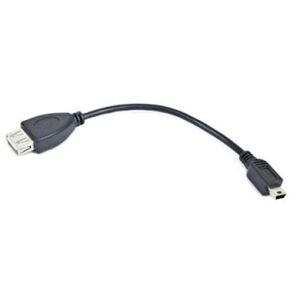 Kábel CABLEXPERT USB AFmini BM, OTG, 15cm, pre tablety a smartphone A-OTG-AFBM-002