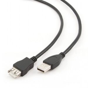 Kábel CABLEXPERT USB A-A 4,5m 2.0 predlžovací HQ s ferritovým jadrom CCF-USB2-AMAF-15