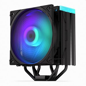ENDORFY chladič CPU Fera 5 Black ARGB  ultratichý 120mm fan 4 heatpipes  PWM pre Intel a AMD EY3A012