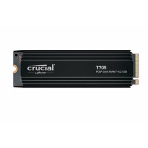 Crucial SSD T705 4TB M.2 NVMe Gen5 HeatSink 1410012600 MBps CT4000T705SSD5