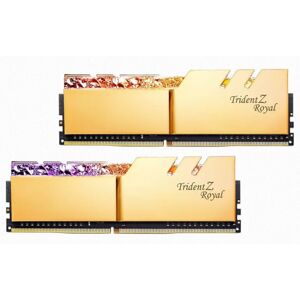G.SKILL 32GB kit DDR4 3600 CL16 Trident Z Royal gold F4-3600C16D-32GTRGC