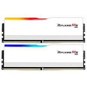 G.SKILL 32GB kit DDR5 6000 CL30 Ripjaws M5 RGB white F5-6000J3040F16GX2-RM5RW