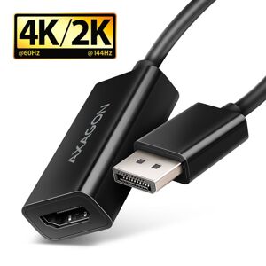 AXAGON RVD-HI20N, DisplayPort -> HDMI 2.0b redukcia  adaptér, 4K60Hz RVD-HI20N