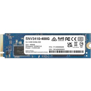 Synology™   SNV3410-400G   NVMe SSD 400GB. M.2 2280  (3000MBs, 750MBs) SNV3410-400G