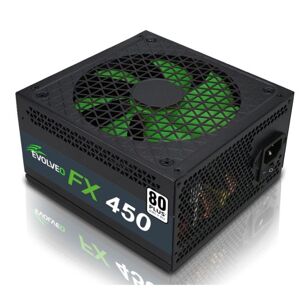 EVOLVEO FX 450, zdroj 450W ATX, 14cm, tichý, 80+, bulk CZEFX450