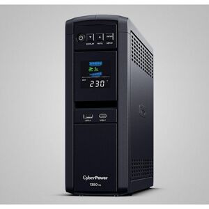 CyberPower CP1350EPFLCD, UPS Intelligent PFC, 1350VA810W, LCD, 6x Schuko, RJ11RJ45, USB CP1350EPFCLCD