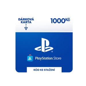 PlayStation Store - darčekový poukaz 1000 Kč