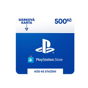 PlayStation Store - darčekový poukaz 500 Kč