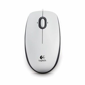Logitech Optical USB Mouse M100, white 910-005004