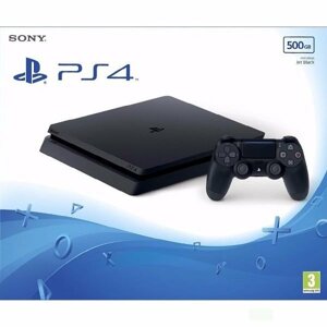 Sony PlayStation 4 Slim 500GB, jet black CUH-2216A