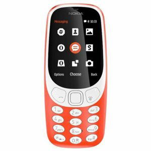 Nokia 3310 Dual SIM 2017, red A00028109