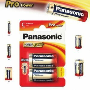 Alkalická batéria typ C (LR14), Panasonic Pro Power, 2 kusy 54351038