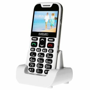 Evolveo EasyPhone XD, biela