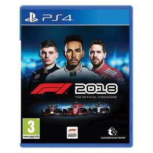 F1 2018: The Official Videogame PS4