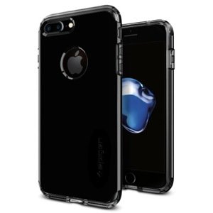 Púzdro Spigen Hybrid Armor iPhone 7+ jet čierne, čierna