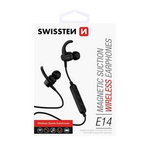 Bluetooth slúchadlá Swissten Active, čierne 51105090